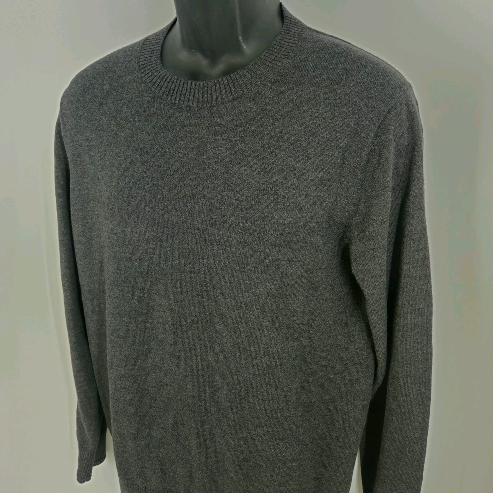 Everlane Sweater Womens Size Medium Crewneck Gray Knit Pullover